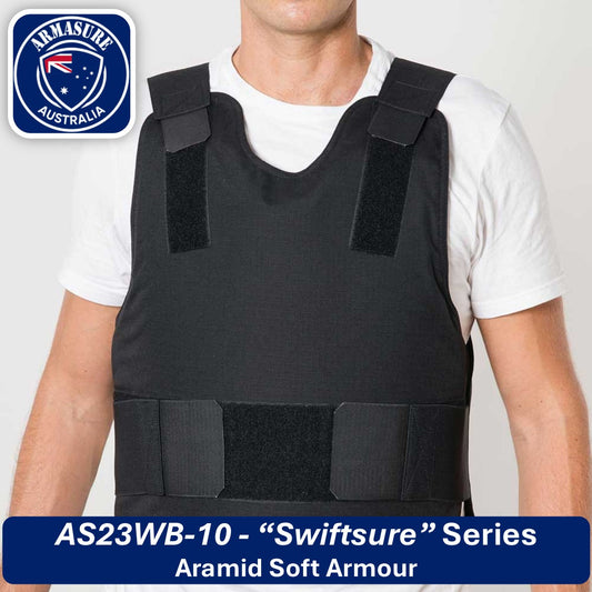 AS23WB-10 - "Swiftsure" Series Aramid Soft Concealable Covert Stab Vest