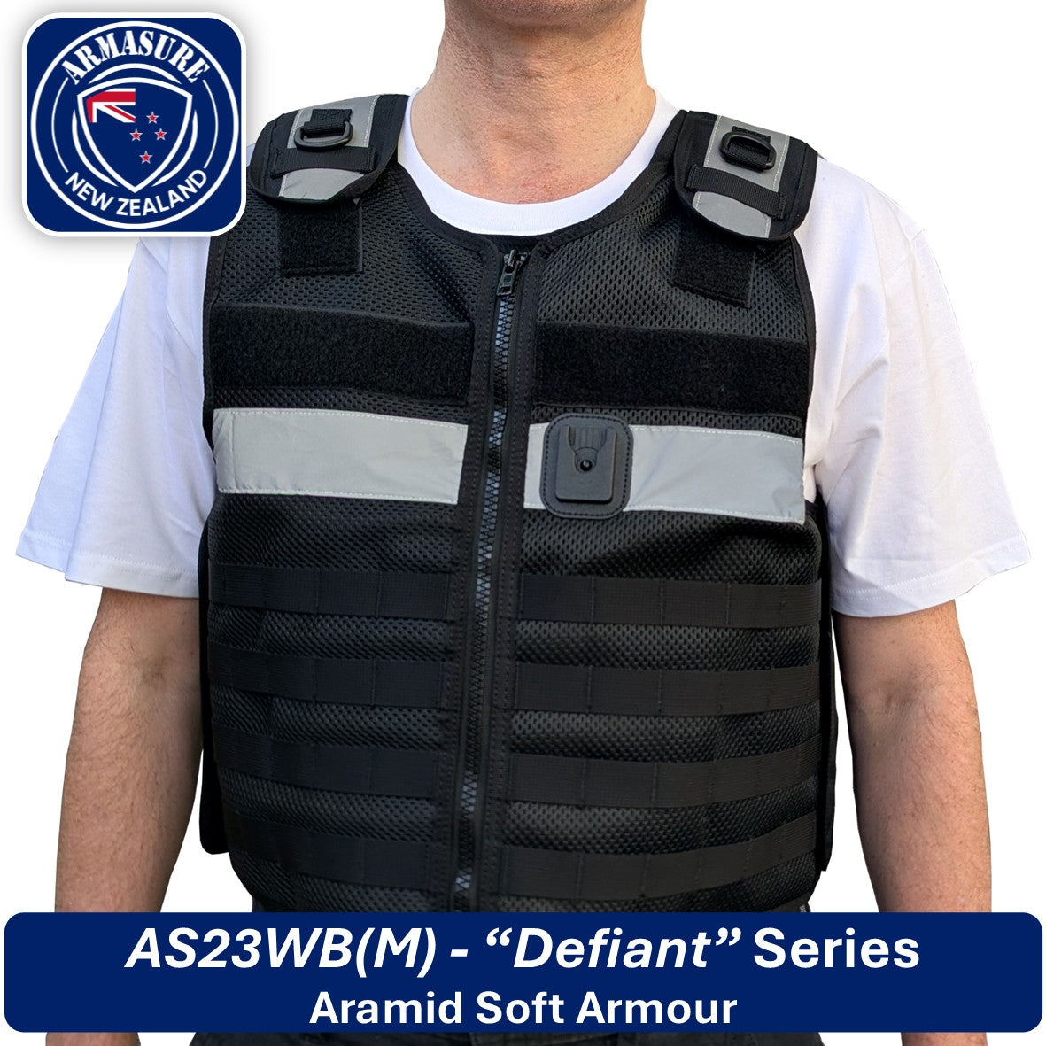 AS23WB(M) - "Defiant" Series Aramid Soft Stab Vest