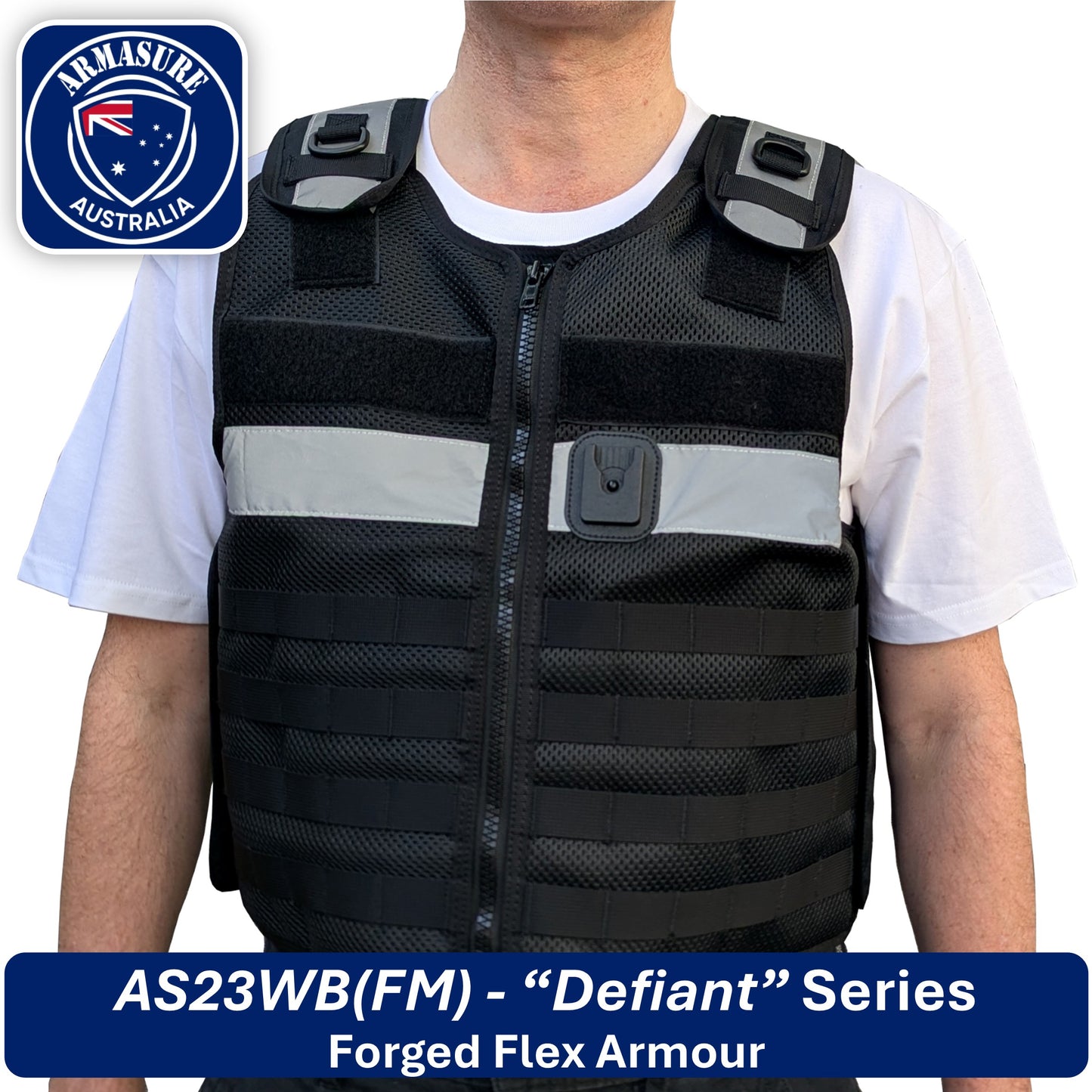 AS23WB(FM) - "Defiant" Series Forged Flex Armour Panel Stab Vest