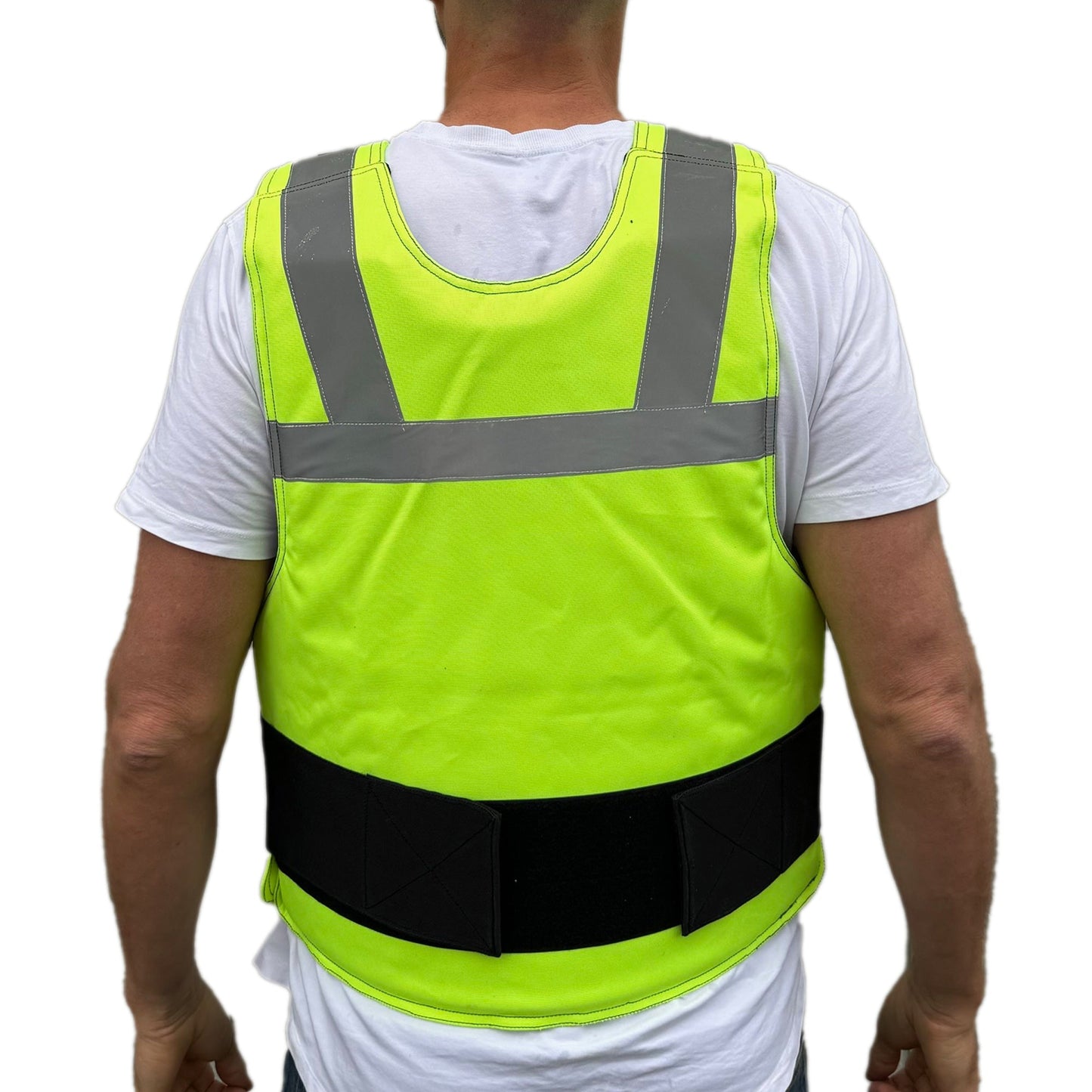 AS23KB(L) - "Intrepid" Series Security High Vis Stab Proof Vest