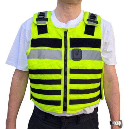 AS23(LM) - "Brazen" Series Aramid Soft High Vis Stabproof Vest