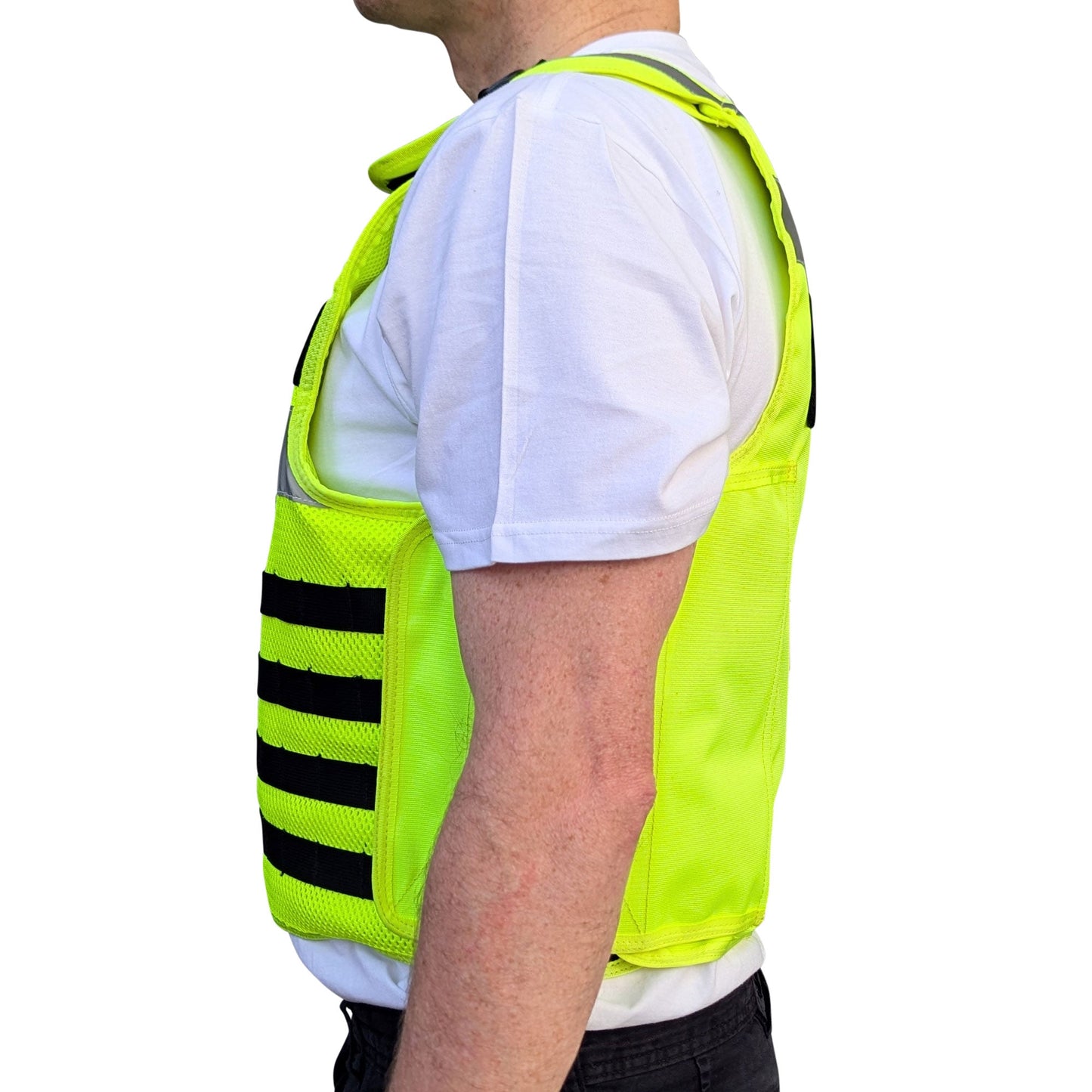 AS23(LM) - "Brazen" Series Aramid Soft High Vis Stabproof Vest